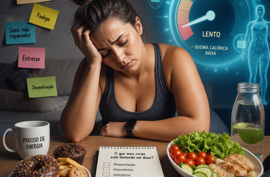 Cansaço Constante e Metabolismo Lento: O Que Seu Corpo Está Tentando Te Dizer